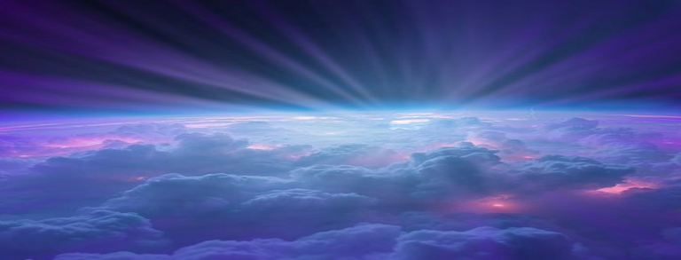 This figrue shows high-energy radiation emitted from thunderstorms.